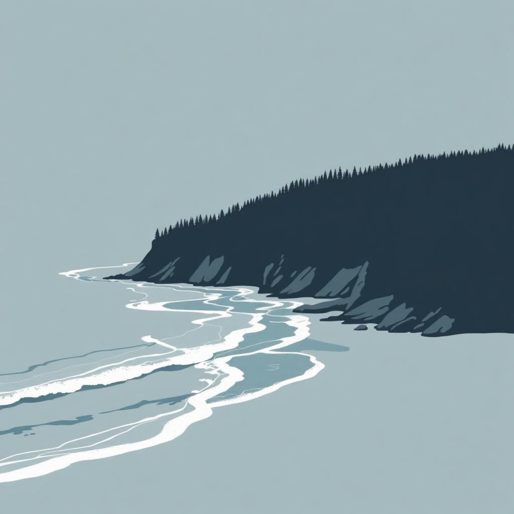 New Brunswick — editorial illustration
