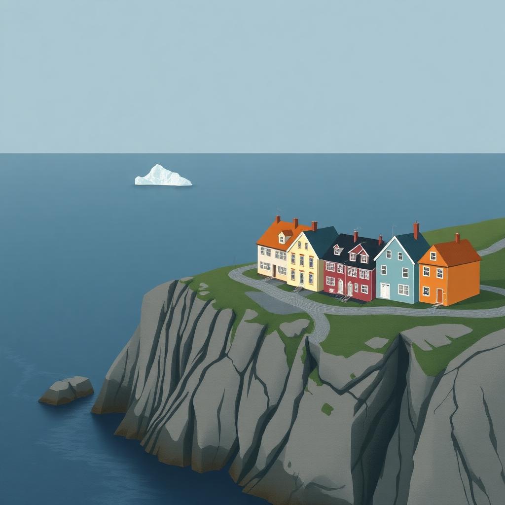 Newfoundland and Labrador — editorial illustration